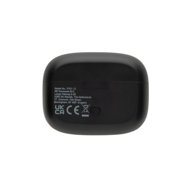 Logo trade promotional gift photo of: Airtune RCS recycled plastic ANC earbuds with touch screen